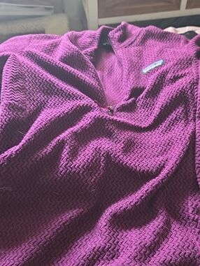 Purple Patagonia Quarter-Zip Fleece
